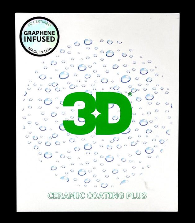 3D Ceramic Coating Plus kit, Graphene Infused Paint Coating 30ml