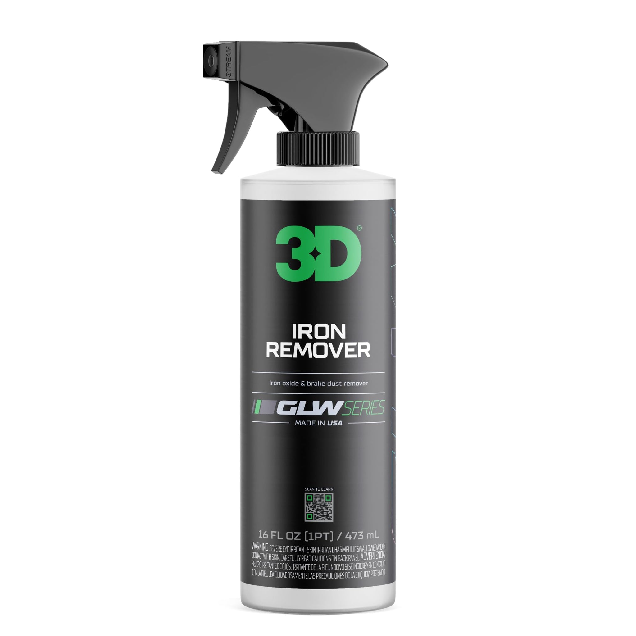  3D Iron Remover GLW Series, DIY Car Detailing, Hyper  Effective Wheel Decontamination, Removes Iron Particles, Dirt, Brake Dust, Rapid Results